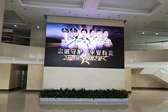 深圳市龙岗公安局室内UTV1.25全彩18平米